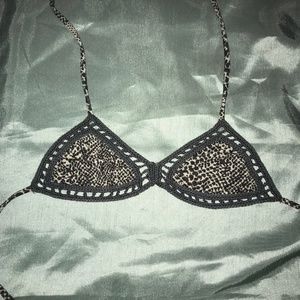 Acacia Honey bikini top